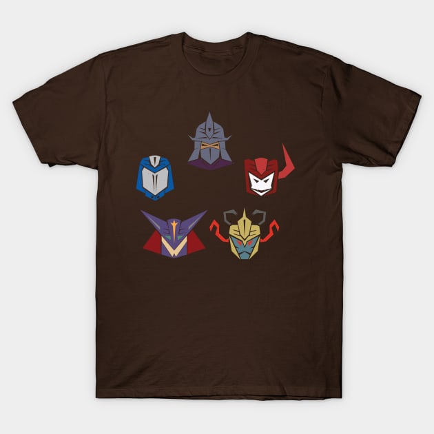 Villains T-Shirt by ZombieMedia